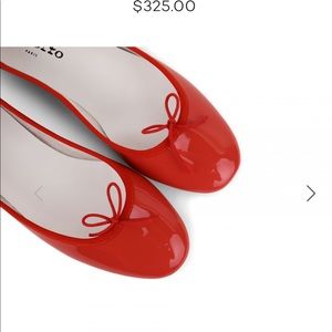 Repetto classic red flat: Cendrillon ballerinas